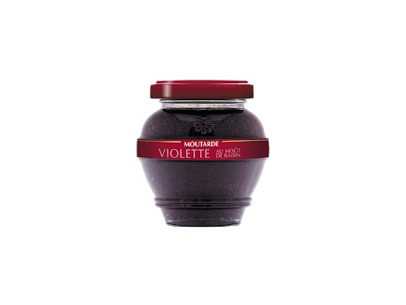 Moutarde violette au moût de raisin - 200 g