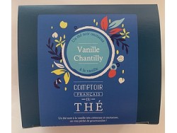 Thé vanille chantilly - boîte de 20 sachets - Comptoir Français du Thé