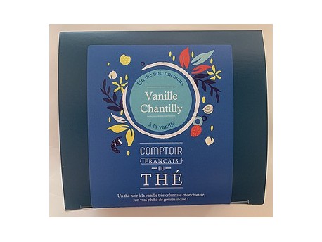 Thé vanille chantilly - boîte de 20 sachets