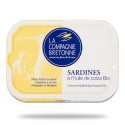Sardines à l’huile de Colza Bio - 115 g - La Compagnie Bretonne
