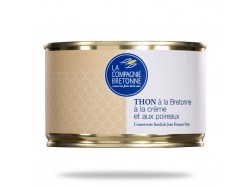 Thon à la Bretonne à la crème et aux poireaux - 115 g - La Compagnie Bretonne