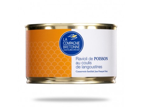 Ravioli de poisson au coulis de Langoustines - 400 g