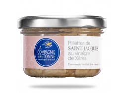 Rillettes de Saint Jacques au vinaigre de Xérès - 90g