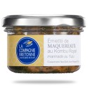 Emietté de maquereaux au Kombu Royal, marinade au Yuzu - 90 g - La Compagnie Bretonne