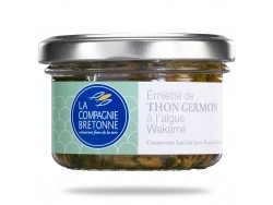 Emietté de thon Germon à l’algue Wakamé - 90 g - La Compagnie Bretonne