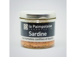 Rillettes de filet de sardines aux tomates confites - 80 g