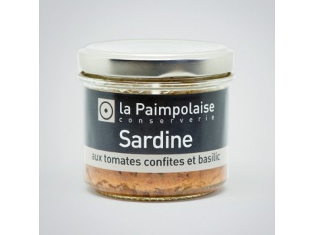 Rillettes de filet de sardines aux tomates confites - 80 g