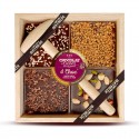 Chocolat à casser - 4 Choc' assortiment Chocolat noir - 400 g - Le Comptoir de Mathilde