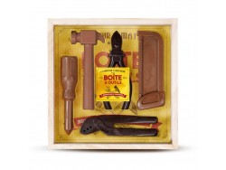 Coffret Boîte à outils - Chocolats noir et lait - 190 g - Le Comptoir de Mathilde