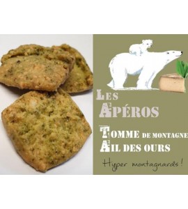 Tomme de montagne Ails des Ours - Biscuits Apéritifs