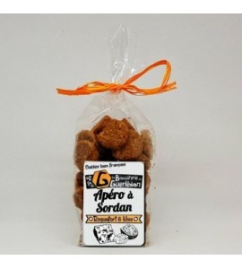 Roquefort Noix - Biscuits apéritifs 120g - La Biscuiterie de Guerlédan
