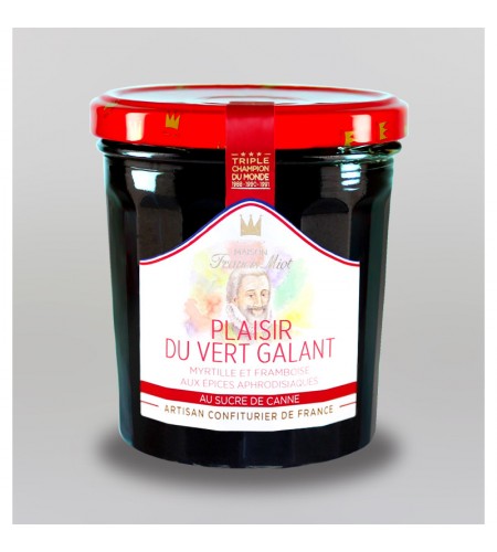 Confiture "plaisir du vert galant" - 340 g