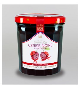 Confiture "cerise noire" - 340 g - Francis Miot