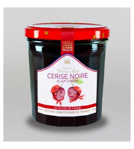 Confiture "cerise noire" - 340 g