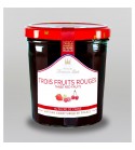 Confiture Trois fruits rouges - 340 g - Francis Miot