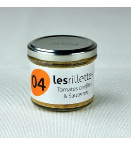 Rillettes de porc tomates confites & sauternes - 90 g