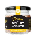 Terrine de poulet de Janzé au citron confit - Janzé Volailles - 90g