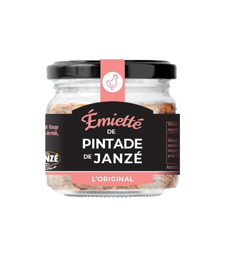 Emiétté de Pintade de Janzé - 90g