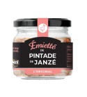 Emietté de Pintade de Janzé - 90 g - Janzé Volailles