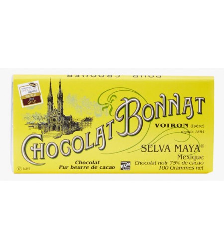 Tablette chocolat noir Selva Maya - 100 g Tablette chocolat noir Selva Maya - 100 g