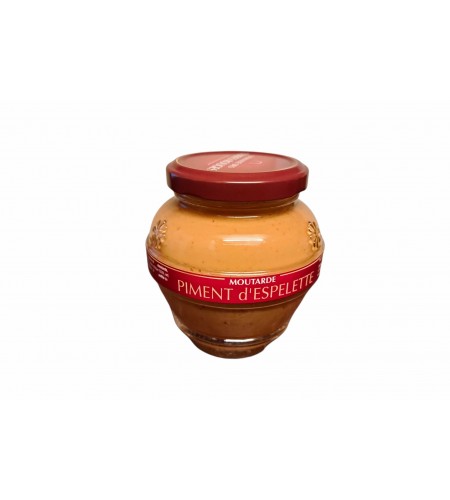 Moutarde au piment d’espelette - 200 g