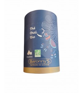 Thé vert Chaï bio - boîte de 15 sachets