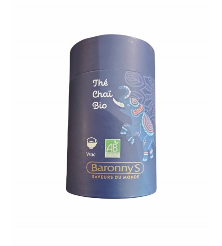 Thé vert Chaï bio - boîte de 75 g