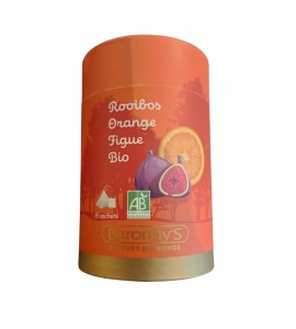 Rooibos orange figue bio - boîte de 15 sachets