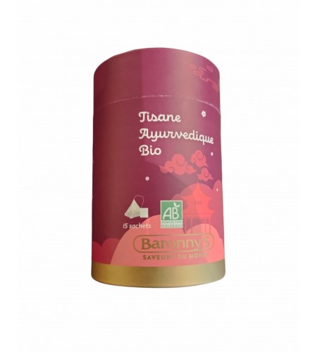 Tisane Ayurvédique bio - boîte de 15 sachets