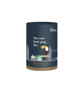 Thé noir Earl Grey Bio - boîte de 15 sachets