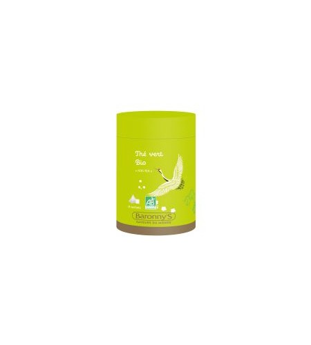 Thé vert bio Fog Tea - boîte de 15 sachets