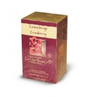 Tisane à la canneberge - boîte de 20 sachets - La Courtisane