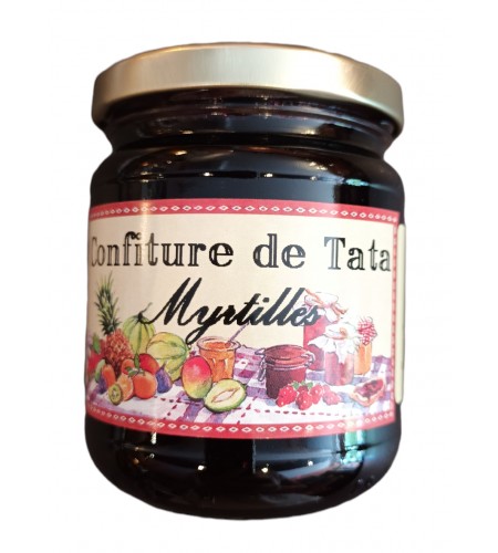 Confiture de Tata "Myrtille" - 250 g - Les délices de Joséphine