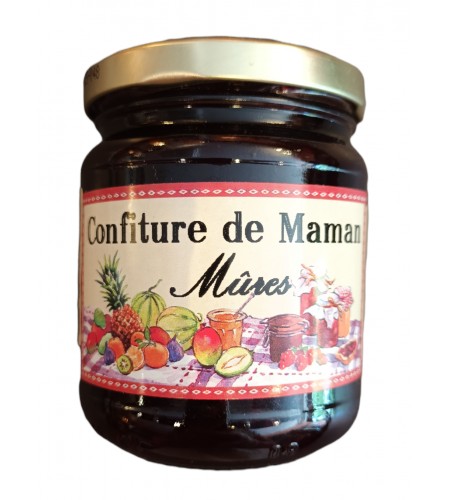 Confiture de Maman "Mûres" - 250 g - Les délices de Joséphine