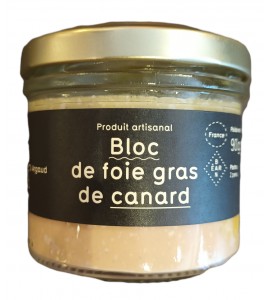 Bloc de foie gras de canard - 90g - Maison Argaud