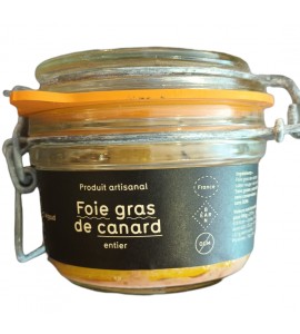 Foie gras de canard entier - 115 g Maison Argaud