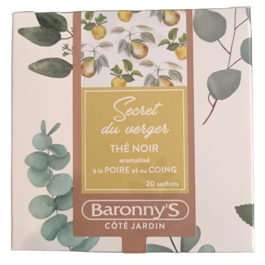 Thé noir - Secret du verger - 20 sachets - Baronny's