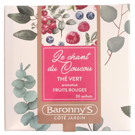 Thé vert - Le Chant du Coucou - 20 sachets - Baronny's