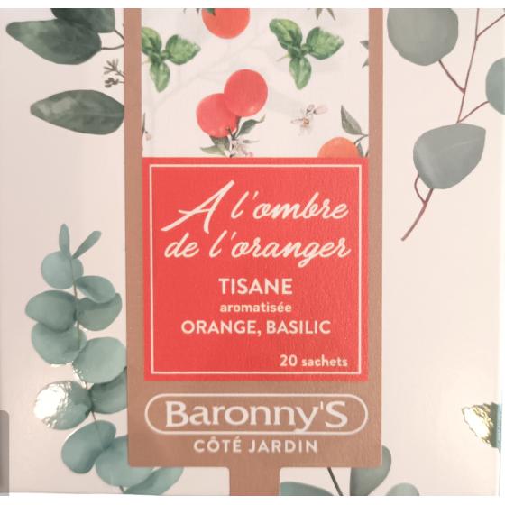 Tisane - A l'ombre de l'oranger - 20 sachets - Baronny's