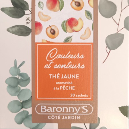 Thé jaune - Couleurs et Senteurs - 20 sachets - Baronny's