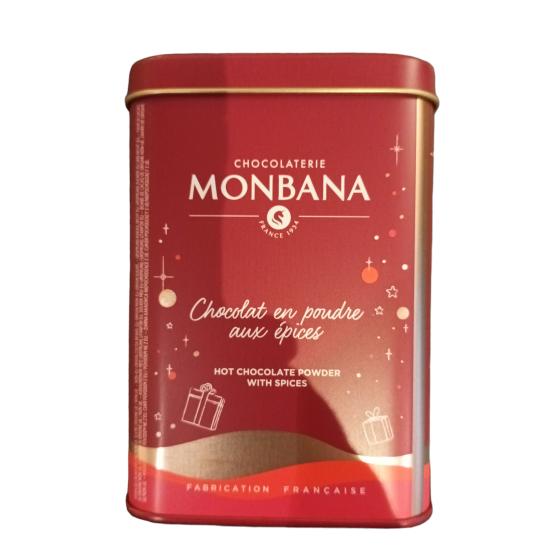 Chocolat en poudre aux épices - 250 g - Monbana