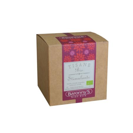 Tisane stimulante - boîte de 20 sachets - baronny's