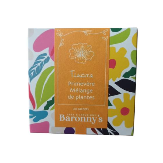 Tisane Primevère - boîte de 20 sachets - Baronny's
