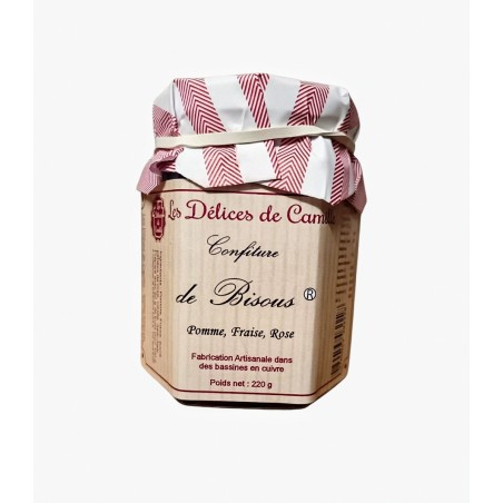 Confiture de Bisous (pomme, fraise et rose) - Les délices de Camille