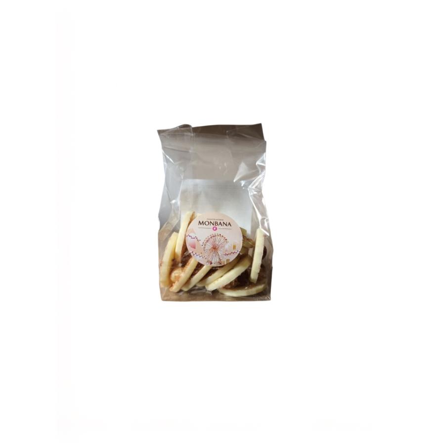 Croquants de Noël chocolat blanc 100 g - Monbana Croquants de Noël chocolat blanc 100 g - Monbana